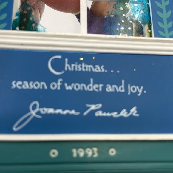 1993 HALLMARK ”Look for the wonder”Christmas season of wonder and joy vintage - Picture 3 of 6
